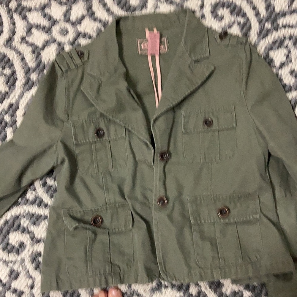 Unlined drill jacket. - Picture 2 of 3